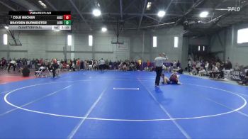 141 lbs Quarterfinal - Cole Becker, Augsburg vs Brayden Burmeister, Luther