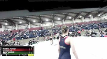 125 lbs Round 4 (6 Team) - Rachel Jensen, Utah Black vs Zuri Tavarez, Idaho