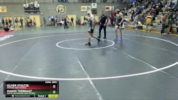 171 lbs Cons. Semi - Mason Theriault, South Anchorage High School vs OLIVER STOLTZE, Chugiak High School