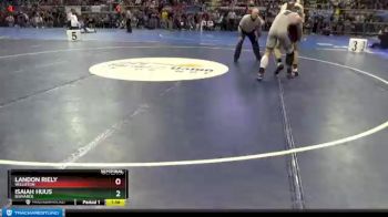 220 lbs Semifinal - Isaiah Huus, Bismarck vs Landon Riely, Williston