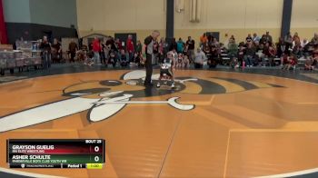 50 lbs Quarterfinal - Grayson Guelig, MN Elite Wrestling vs Asher Schulte, Pardeeville Boys Club Youth Wr