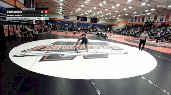 133 lbs Cons. Round 1 - Colin Hering, Heidelberg University vs Tyson Bruce, Augustana College