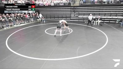 3A 113 lbs Champ. Round 1 - Decker Ford, Juab vs Grant Pearson, Union