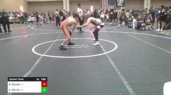 130 lbs Quarterfinal - Angel Cejudo, Valiant College Prep vs Kenerson Garcia, Paw