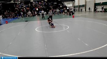 60 lbs Round 2 (8 Team) - AJ Bishop, G.I. Grapplers vs Tru Kliment, Kearney Matcats - Blue