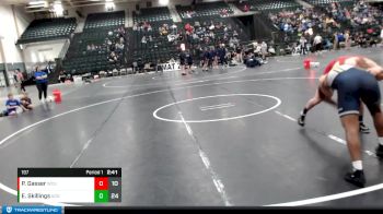 197 lbs Finals (2 Team) - Parker Gasser, Western Colorado vs Emmanuel Skillings, Central Oklahoma