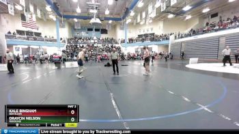 120 lbs Cons. Round 3 - Draycin Nelson, Ridgeline vs Kale Bingham, Box Elder