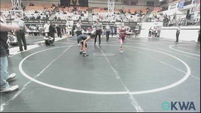 91-98 lbs Rr Rnd 3 - Gabriella Alba, Cowboy Wrestling Club vs Clementina Zapata, OKC Saints Wrestling