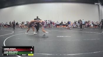 125 lbs Round 8 (10 Team) - Cane Smolarsky, Georgia United Blue vs Jaxon Afaras, Lake Gibson Braves