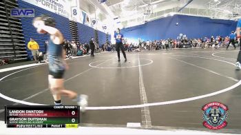 43 lbs Champ. Round 1 - Landon Swatosh, Butler Youth Wrestling Club vs Grayson Duitsman, SlyFox Wrestling Academy