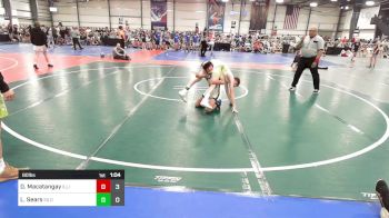 80 lbs Rr Rnd 2 - Daniel Macatangay, Illinois Menace vs Lewis Sears, Silo