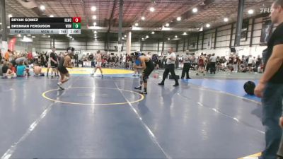 132 lbs Allday - Bryan Gomez, RED LION WRESTLING CLUB vs Brennan Ferguson, WAXHAW WRESTLING