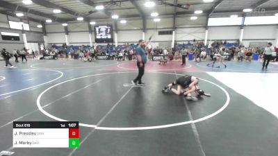 116 lbs Quarterfinal - Josiah Pressley, Grindhouse WC vs Judd Morby, Davis WC