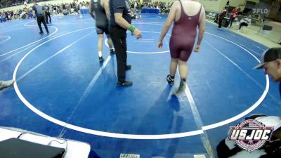 195 lbs Round Of 16 - Janson Leonard, Tuttle Wrestling vs Asher Walls, Team Choctaw