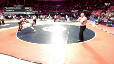 3A 215 lbs Champ. Round 1 - Evan Jocic, Chicago (Taft) vs Clarence Jackson, Barrington