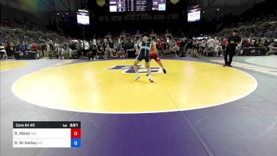 150 lbs Cons 64 #2 - Ryan Meier, MA vs Brendan Winn-Kelley, ND