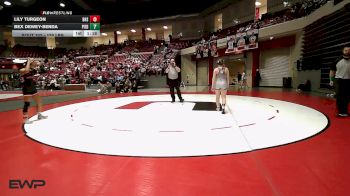 125 lbs 3rd Place - Ranelle Smith, Westmoore High School Girls vs Larra Mullin, Bixby Girls HS