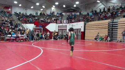 53 lbs Cons. Round 2 - Knox Koger, New Castle Youth Wrestling vs Wyatt Sims, Cincinnati