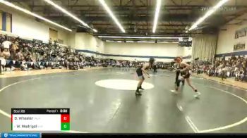 106 lbs Cons. Round 3 - William Madrigal, Riverside vs David Wheeler, Yamhill-Carlton