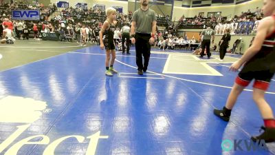 61 lbs Final - Newt Peck, Hinton Takedown Club vs Lane Mcmillen, Tonkawa Takedown Club