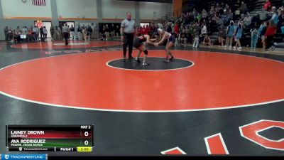 G-6 lbs Round 1 - Ava Rodriguez, Prairie, Cedar Rapids vs Lainey Drown, Urbandale