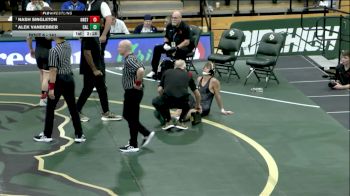 141 lbs Semifinal - Nash Singleton, Oregon State vs Alek Vanbebber, Cal Poly