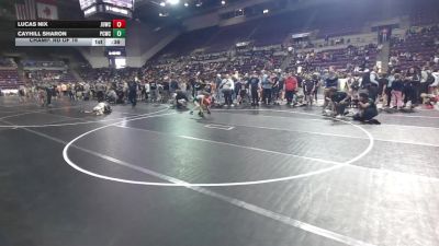 75 lbs Champ. Rd Of 16 - Lucas Nix, Juggernaut WC vs Cayhill Sharon, Pueblo County Wrestling Club
