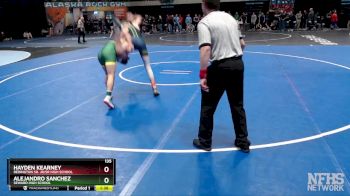 135 lbs Quarterfinal - Alejandro Sanchez, Seward High School vs Hayden Kearney, Redington Sr. Jr/Sr High School