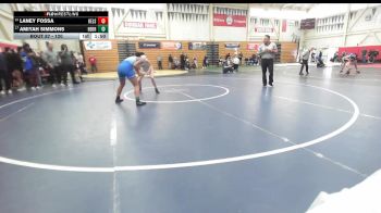 120 lbs Champ. Round 2 - Laney Fossa, Kelseyville vs Amiyah Simmons, Heritage (Brentwood)