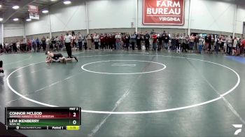 106 lbs Quarterfinal - Levi Ikenberry, Nova WC vs Connor McLeod, Hanover Hawkeye Youth Wrestlin