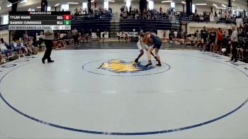 132 lbs 4th Wrestleback (16 Team) - Tyler Ward, Heritage-Catoosa vs Damien Cummings, West Laurens