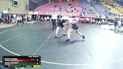 149 lbs 2nd Wrestleback (16 Team) - Scott Busse, Wisconsin-Whitewater vs Evan Atchley, Dubuque