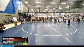 70 lbs Cons. Round 2 - Trey Johnson, Timpanogos Wrestling vs Sawyer Gibson, Fremont Wrestling Club