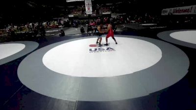 215 lbs 3rd Place Match - Anthony Baeza, Firebaugh High School Wrestling vs Jaxon Denney