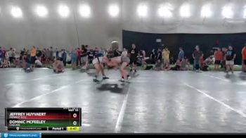 123 lbs Cons. Round 2 - Dominic Mcfeeley, Cascade vs Jeffrey Huyvaert, Midwest R.T.C.