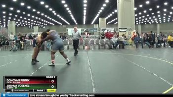 285 lbs Round 3 (4 Team) - Donovan Pinnix, Emory & Henry vs Joshua Voelkel, Queens