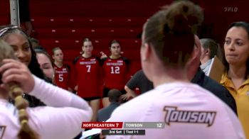 Replay: Towson vs Northeastern | Sep 27 @ 1 PM