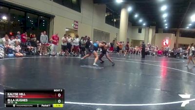 130 lbs Placement (4 Team) - Ella Hughes, AR-15 vs Kalyse Hill, Trojan WA