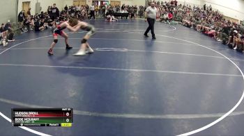102 lbs Round 5 (6 Team) - Hudson Droll, North Dakota 1 vs Bode McIlravy, Iowa USA Grey