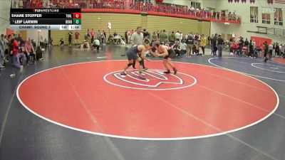 175 lbs Champ. Round 3 - Leif Larwin, Bend vs Shane Stoffer, Tualatin