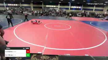 109 lbs Consi Of 32 #2 - Adelina Rialmo, Americana Jiu Jitsu Collective vs Nyla O'Brien, Steelclaw