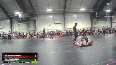 107/115 Round 2 - Raylan Olan, Fort Stewart Wrestling vs Harleigh Wiley, Morris Fitness