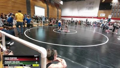 85 lbs Cons. Round 2 - Parker Nelson, Shoshoni Junior High School vs Jace Porter, Lander Middle School