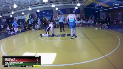 190 lbs Round 5 (8 Team) - Alejandro Zuleta, Avalon WV vs John Sams, Glynn Academy