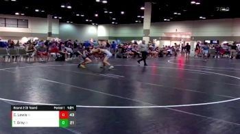 106 lbs Round 2 (6 Team) - Tyler Gray, Wellington - Dev vs Colton Lewis, Rosewood