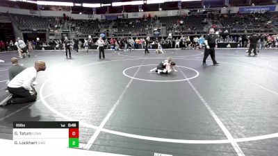 65 lbs 7th Place - Gabriel Tatum, Lion's Den Wrestling Academy vs Graeme Lockhart, CIWC Team Intensity