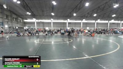 53A Quarterfinal - Oliver Donley, Garden Valley vs Nathan Moore, St. Maries Wrestling Club