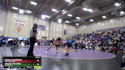 175 lbs Semifinal - Brodie Melzoni, Nolensville vs Isaiah Guerrero, Waukesha West