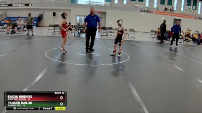 64 lbs Round 4 (6 Team) - Eason Bridges, BHWC Dirt Divers vs Tanner Bailor, Florida Fire