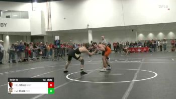 157 lbs Rd Of 16 - Ethan Stiles, Oregon State vs Joey Blaze, Purdue